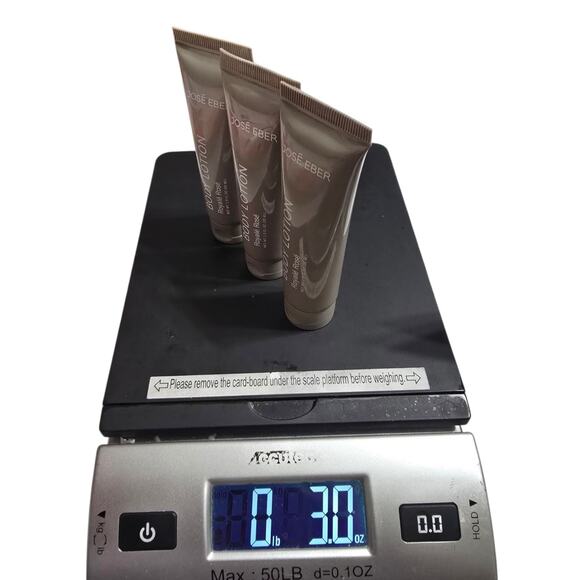 Jose Eber Royal Rose Body Lotion 1 Oz. Travel (Set Of 3) - Picture 1 of 3